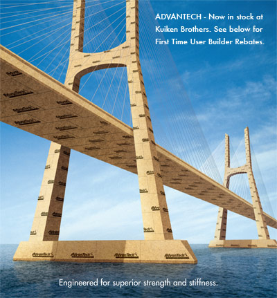 Advantech - Now in stock at Kuiken Brothers. See below for First Time User Builder Rebates.