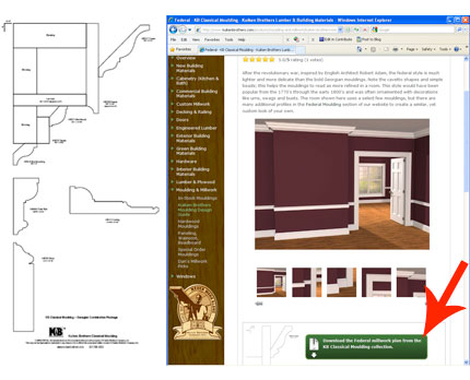 Download Moulding Combination CAD Files