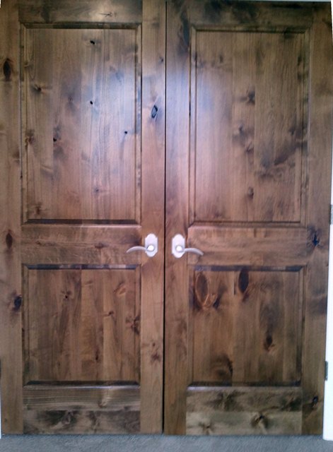 Double-doors-bottom-rails-two-veneers-poor-color-variation