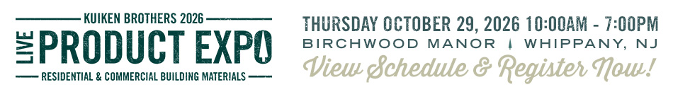 Kuiken Brothers Product Expo 2026 - View Schedule and Register Now