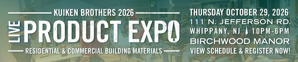 Kuiken Brothers 2026 Product Expo - Thursday October 29, 2026 - View Schedule and Regsiter Now