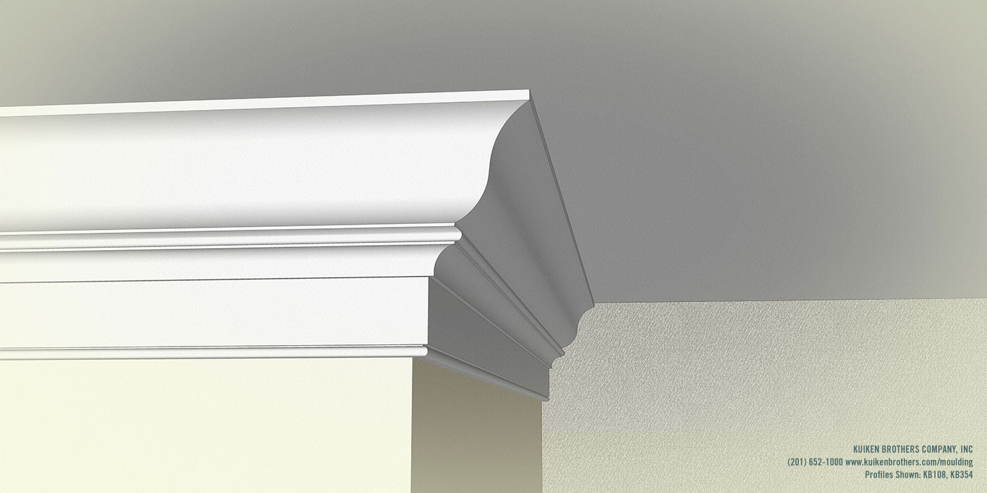 Traditional Revival Crown Cornice Combination