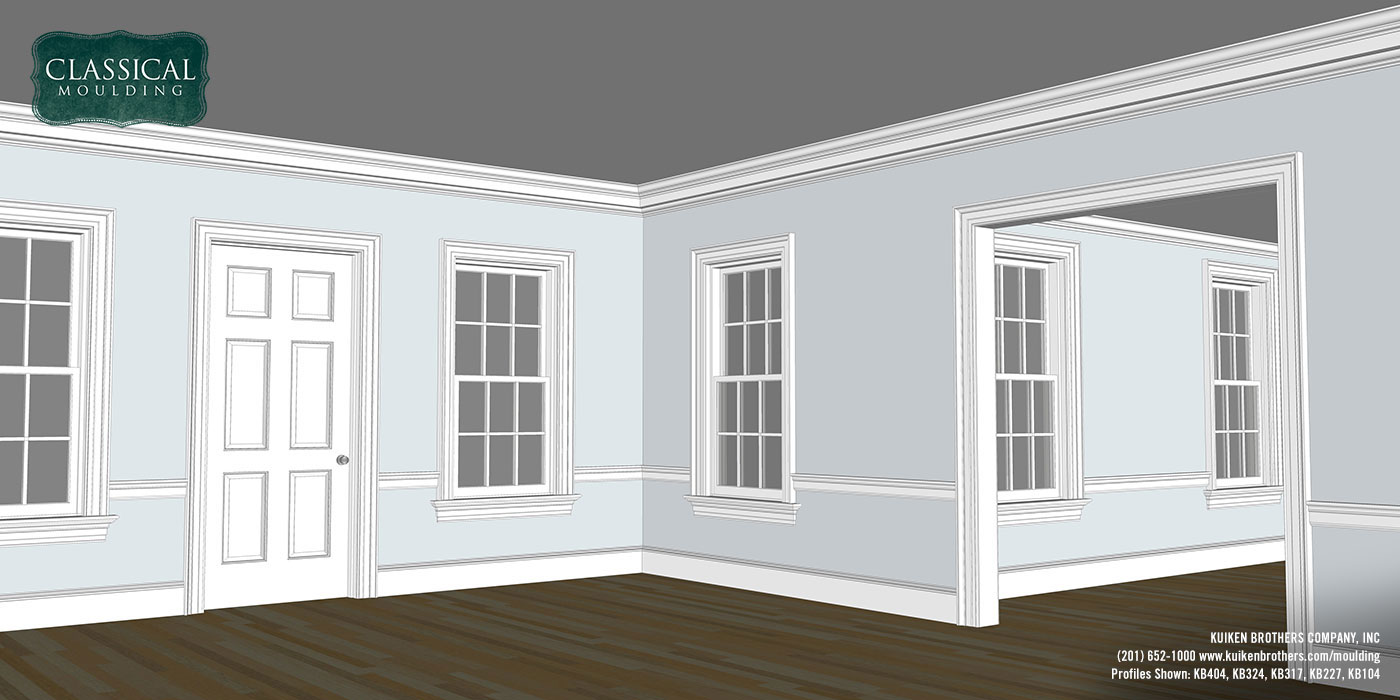 Colonial Revival Moulding Package