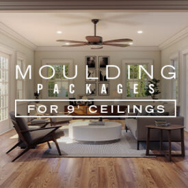 Colonial Revival Style Moulding Package - Whole House Interior Elevation Ideas featuring Kuiken Brothers Classical Moulding