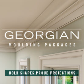 Georgian Style Moulding Package - Whole House Interior Elevation Ideas featuring Kuiken Brothers Classical Moulding