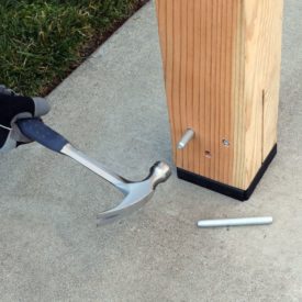 Simpson Strong-Tie Concealed Post Base CPTZ Now In Stock at Kuiken Brothers Locations in NJ & NY