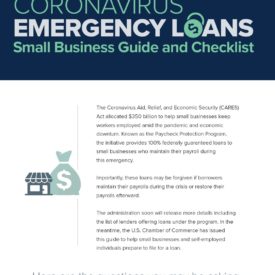 Coronavirus Emergency Loans Small Business Guide and Checklist from US Chamber of Commerce