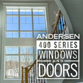 Andersen 400 Series Windows & Doors Supplied by Kuiken Brothers Highlight Northern, NJ Custom Home