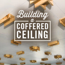 Tyler Grace (TRG Home Concepts) Shows How to Build A Coffered Ceiling with Kuiken Brothers Moulding