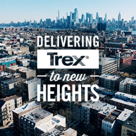 Elevating Outdoor Living - Kuiken Brothers Delivers Trex To a Hoboken, NJ Rooftop Deck