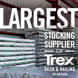 Trex Decking & Railing from Kuiken Brothers, Largest Stocking Supplier in Region