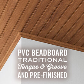 Kleer's Prefinished PVC Beadboard and Moulding Now In-Stock at Kuiken Brothers Locations Throughout NJ & NY
