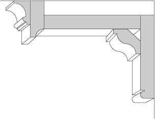Federal Shallow Cornice Combination