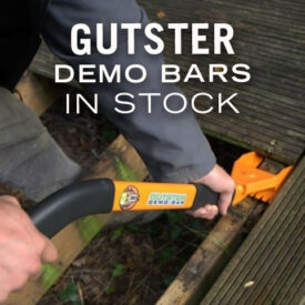 The Gutster Demo Bar By Guster Tools Now In-Stock At Select Locations Throughout Kuiken Brothers