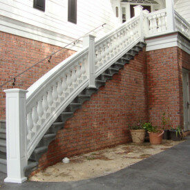 HAAS Architectural Millwork - Custom Helical Radius Railing