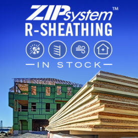 ZIP System R-sheathing In-Stock at Kuiken Brothers Locations Throughout NJ & NY