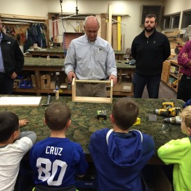 Ridgewood,NJ Tiger Scouts Pack 44 Build Custom Tool Box Kits at Kuiken Brothers