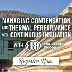 Managing Condensation and Thermal Performance with Continuous Insulation - Earn 1 AIA/ CEU LU/HSW at Kuiken Brothers Product Expo November 3rd, 2022