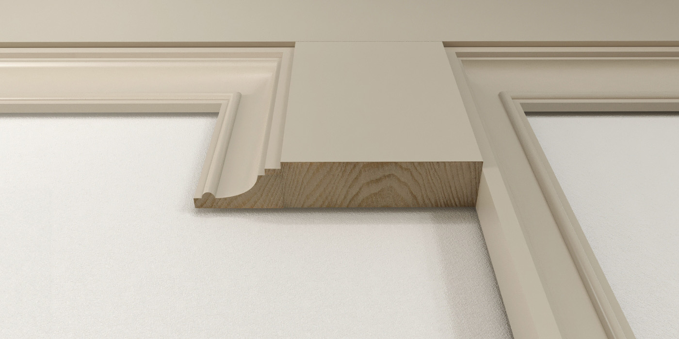 Inset Panel KB358 with 5/4x4 board