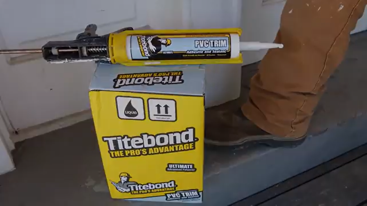 Titebond PVC Trim Adhesive and Sealant Available at Kuiken Brothers