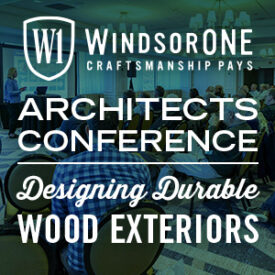 Designing Durable Wood Exteriors: Sustainable Practices for the Building Envelope - Earn 1 AIA/CES LU/HSW at Kuiken Brothers Product Expo October 29, 2026