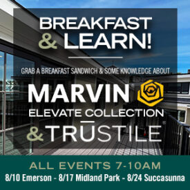 Join Us for Breakfast & Learn Events with Marvin Windows & TruStile Doors LIVE at Kuiken Brothers Locations Throughout August