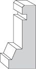 KB161 Modern Craftsman Casing