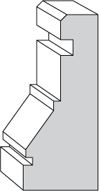 KB163 Modern Craftsman Casing