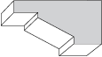 KB376 Modern Craftsman Solid Crown/ Cap