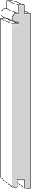 KB907 Single Bead 1x8 Tongue & Groove