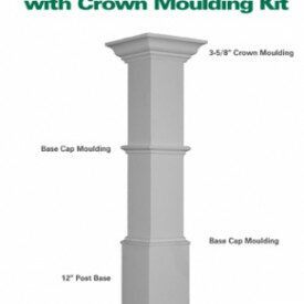 Kleer PVC KleerSnap Post Wrap Moulding Kits Available at Kuiken Brothers in NJ & NY
