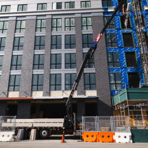 The Delivery - Kuiken Brothers Delivers 26,000 Sheets of Drywall & Panels to 270 Multi-Family Unit Building