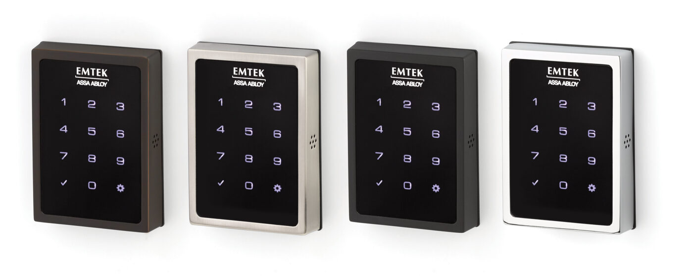 Emtek EMPowered SMART Keypad Entry Lock Available at Kuiken Brothers