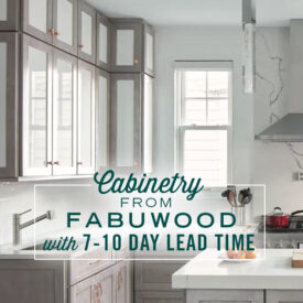 7-10 Day Lead Time Cabinetry by Fabuwood at Kuiken Brothers