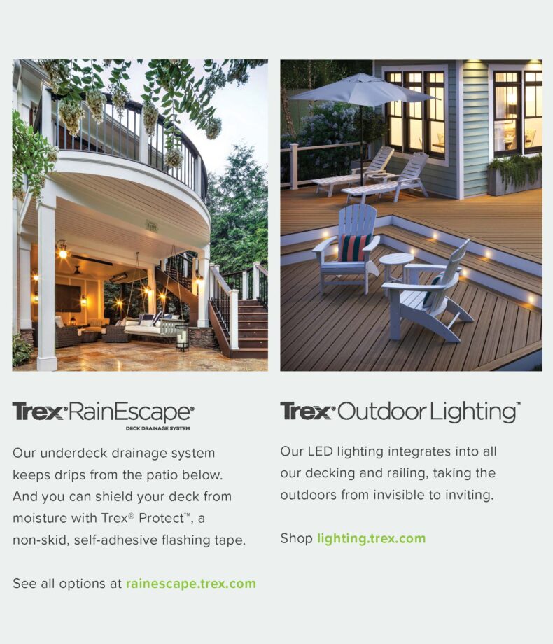 A Closer Look into the 2022 Trex Deck & Railing Product Catalog