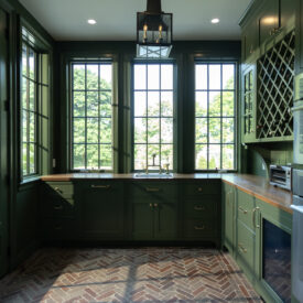 Kuiken Brothers Classical Moulding A Feature of Stunning Tudor-Style Home (NS Builders + Tiek Builders)