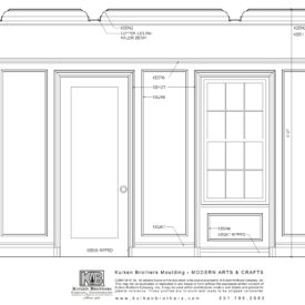 Downloadable CAD Files For Classical & Modern Mouldings - Kuiken Brothers Stock Historic Crown, Casing, Base Profiles