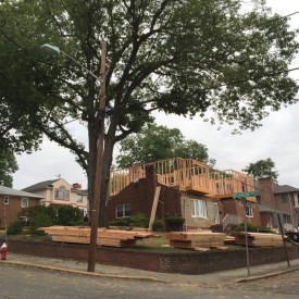 The Delivery - Residential Remodel with Truck Mounted Moffett Forklift - Kuiken Brothers in NJ & NY