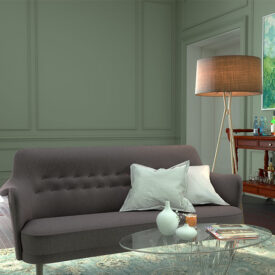 A Closer Look Into A Panel Room Created With Kuiken Brothers Classical Moulding Collection