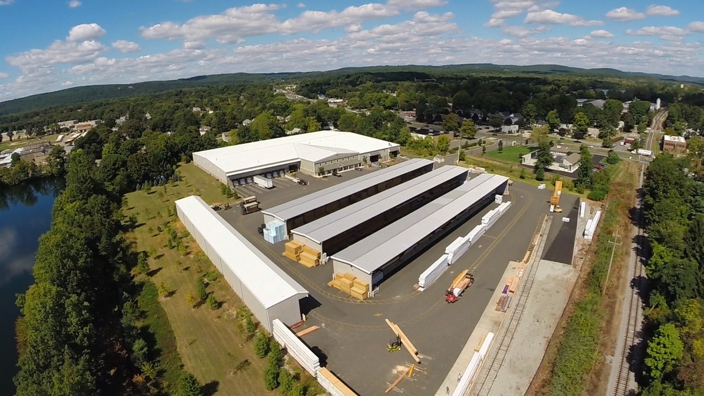 Bird's Eye View of Succasunna, NJ Building Materials Location