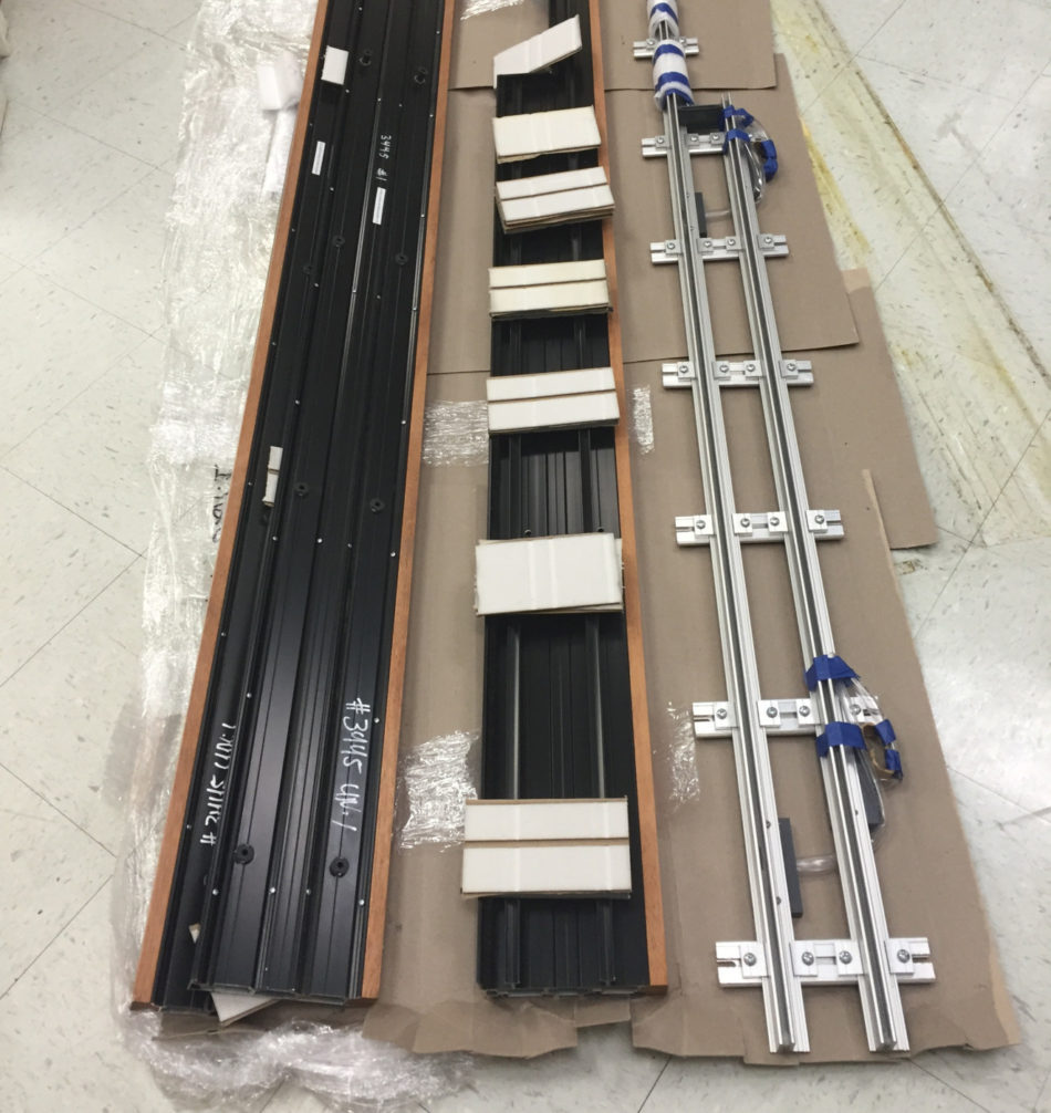 Weiland Liftslide Door Display Installation at Kuiken Brothers Midland