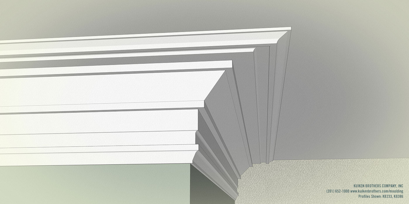 Contemporary Farmhouse Cornice