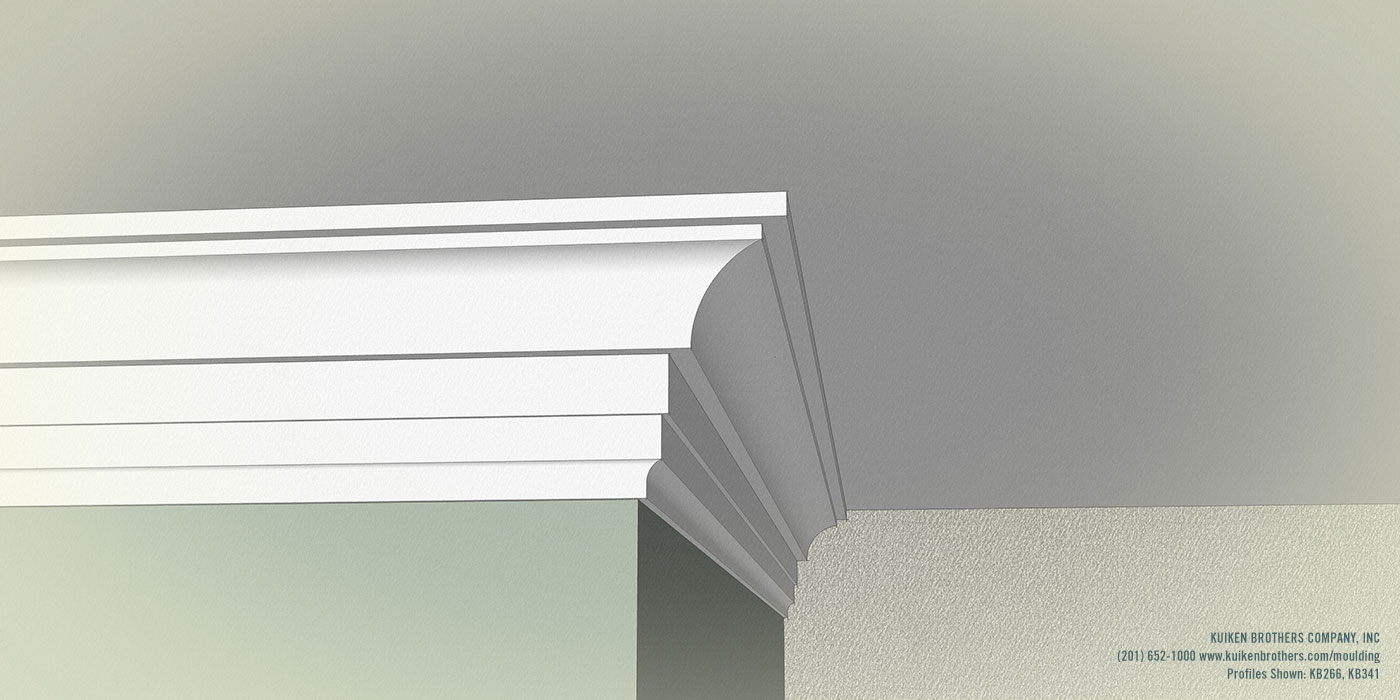 Modern Federal Stepped Cornice