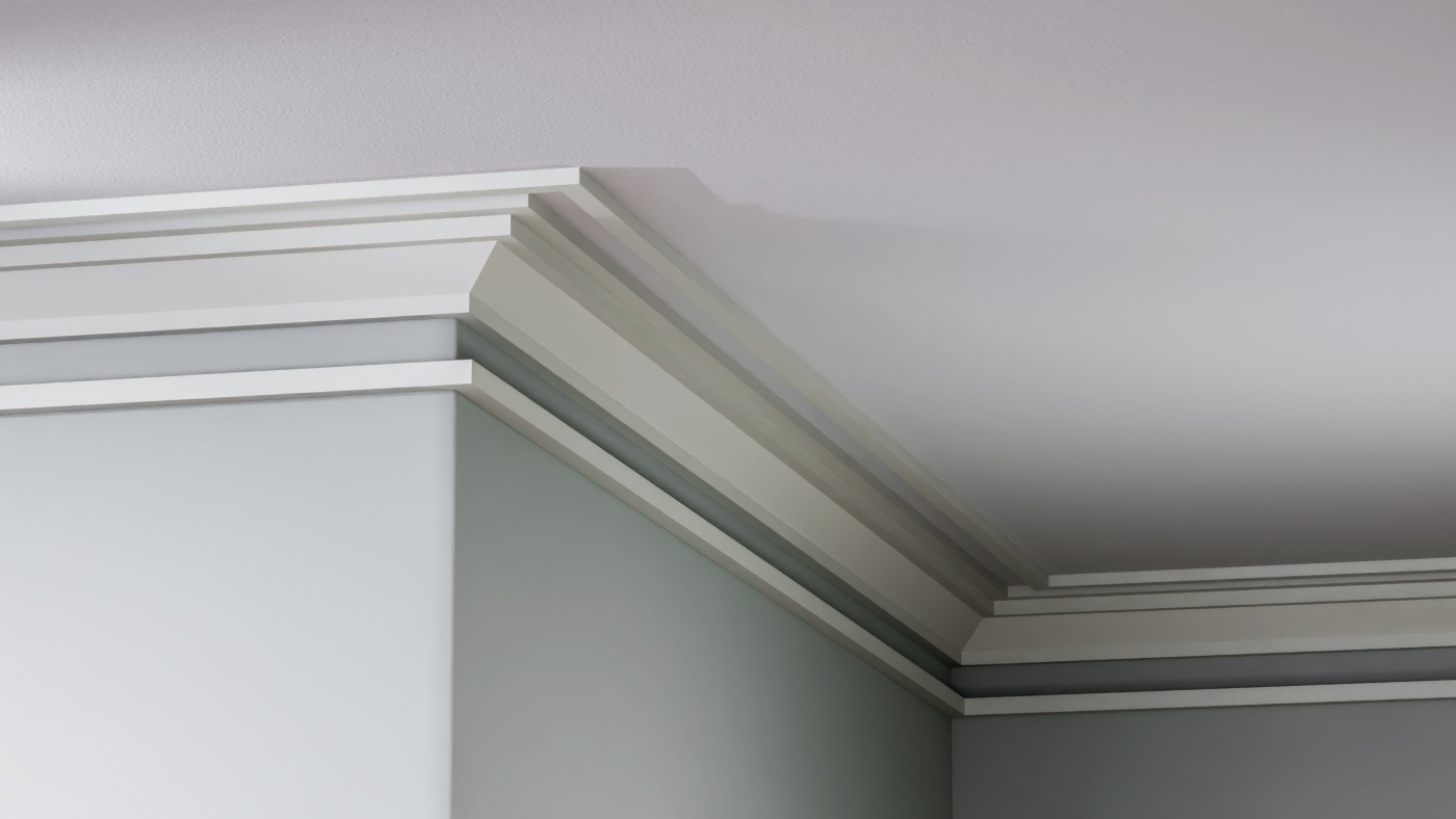 Contemporary Shaker Style Cornice