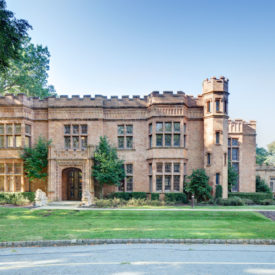 Kuiken Brothers Classical Moulding featured in the Mansion in May 2017 Alnwick Hall ~ The Abbey, Morris Township, NJ