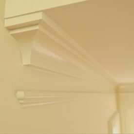 Kuiken Brothers Modern Craftsman Moulding Installation in Edgewater, NJ