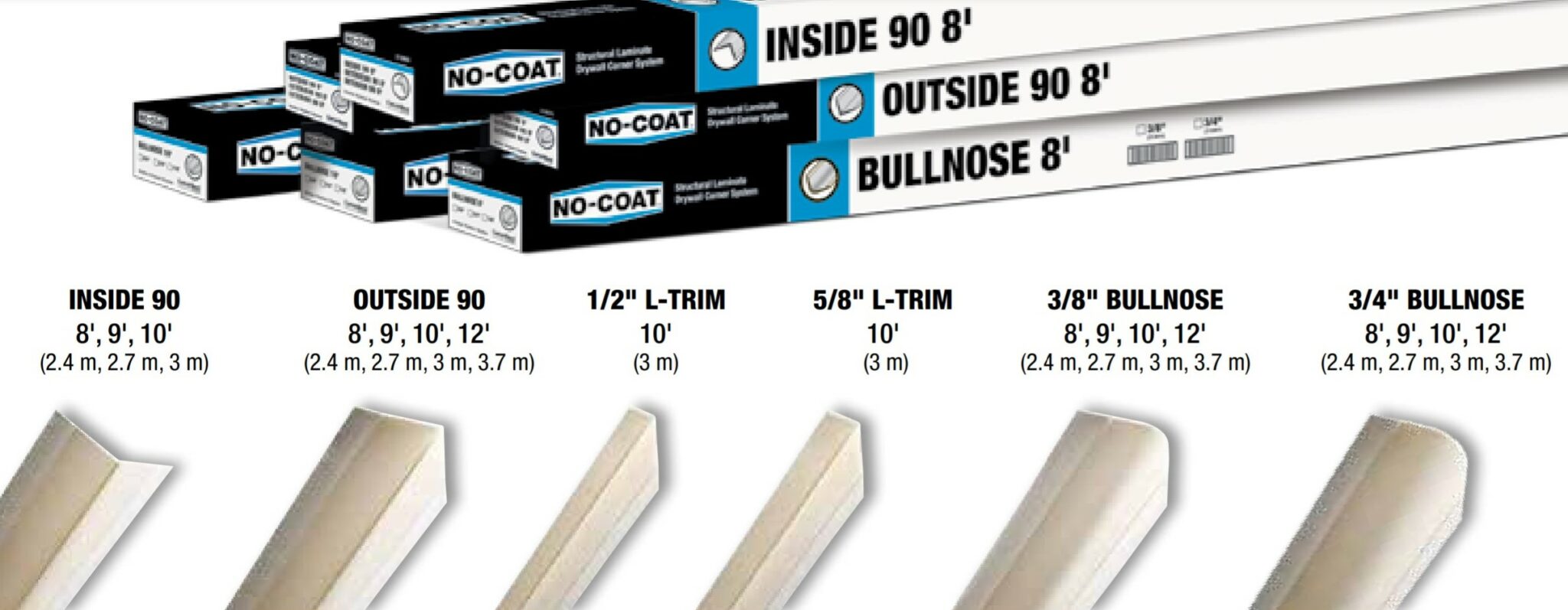 CertainTeed's NOCOAT For Fast Drywall Corners InStock at Kuiken