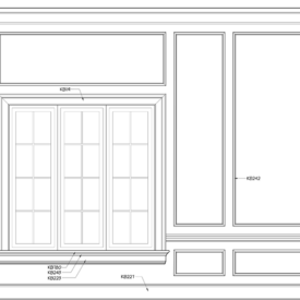 How To Create Wall Panels with In-Stock Moulding from Kuiken Brothers Classical Moulding Collection
