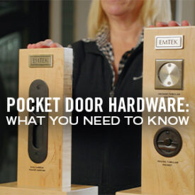 EMTEK Pocket Door Hardware Available at Kuiken Brothers Locations Throughout NJ & NY