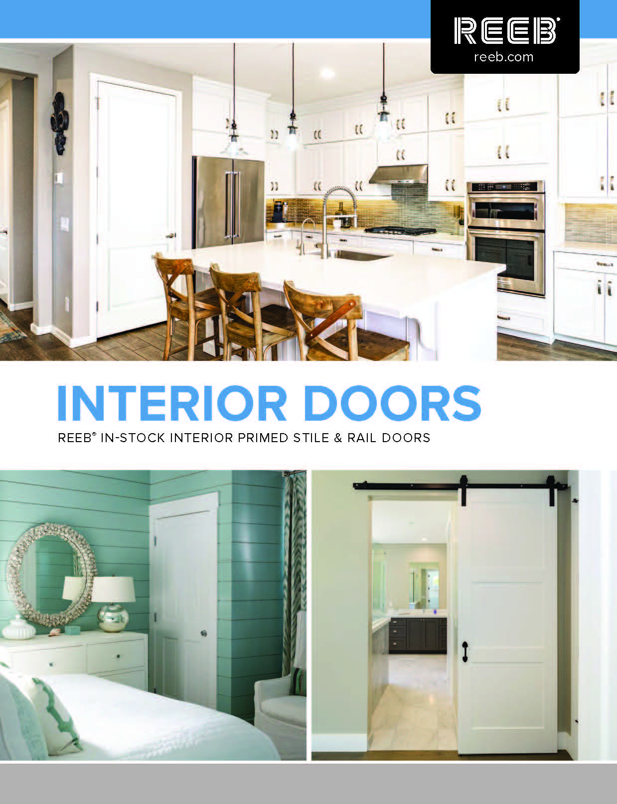 REEB Interior Primed Stile and Rail Doors Available At Kuiken Brothers